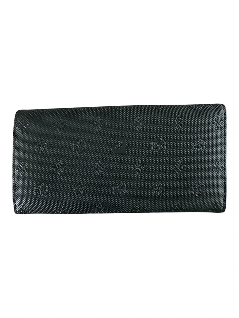 NWOT Pierre Cardin Black Monogram Snap Wallet